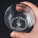 Aucun retour ni remboursement - Verre à whisky gravé personnalisé