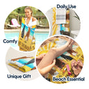 All I Need Is My Dogs And The Beach - Personalized Beach Towel