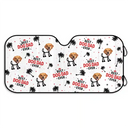 Custom Photo Best Dad Ever Kids Dog Cat - Personalized Auto Sunshade