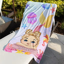 Mermaid Kids - Personalized Beach Towel