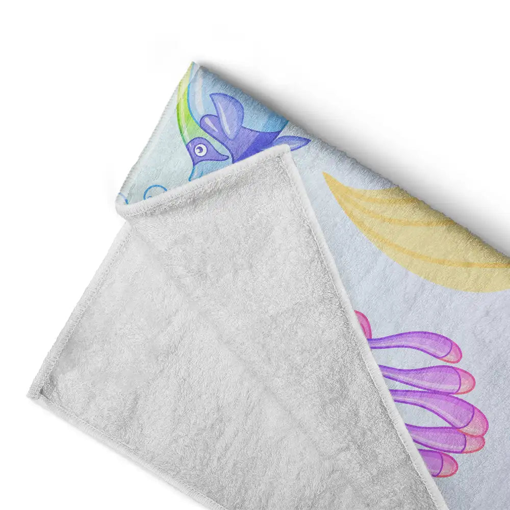 Mermaid Kids - Personalized Beach Towel