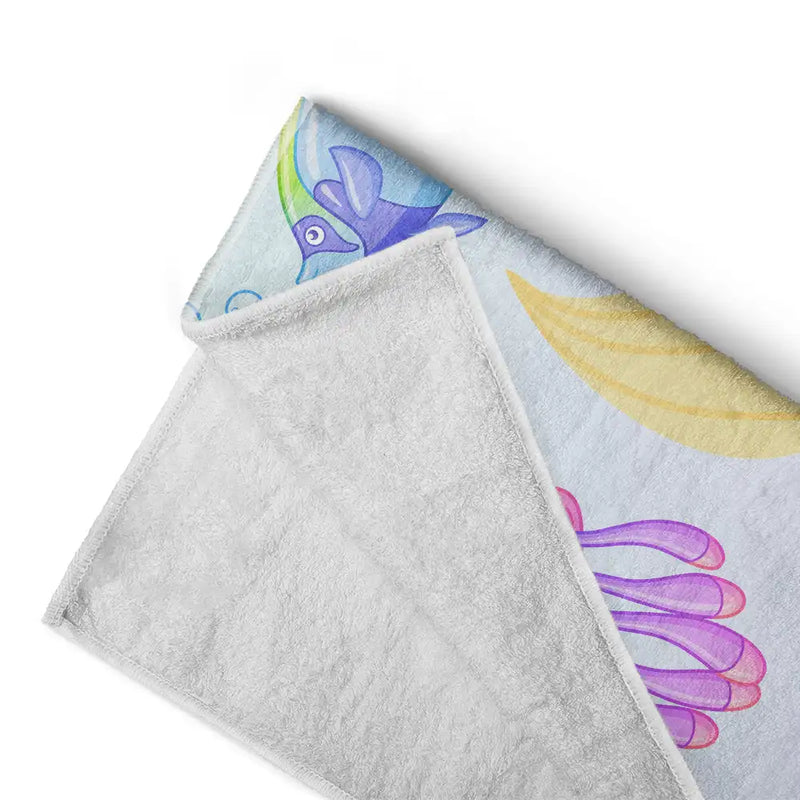 Mermaid Kids - Personalized Beach Towel