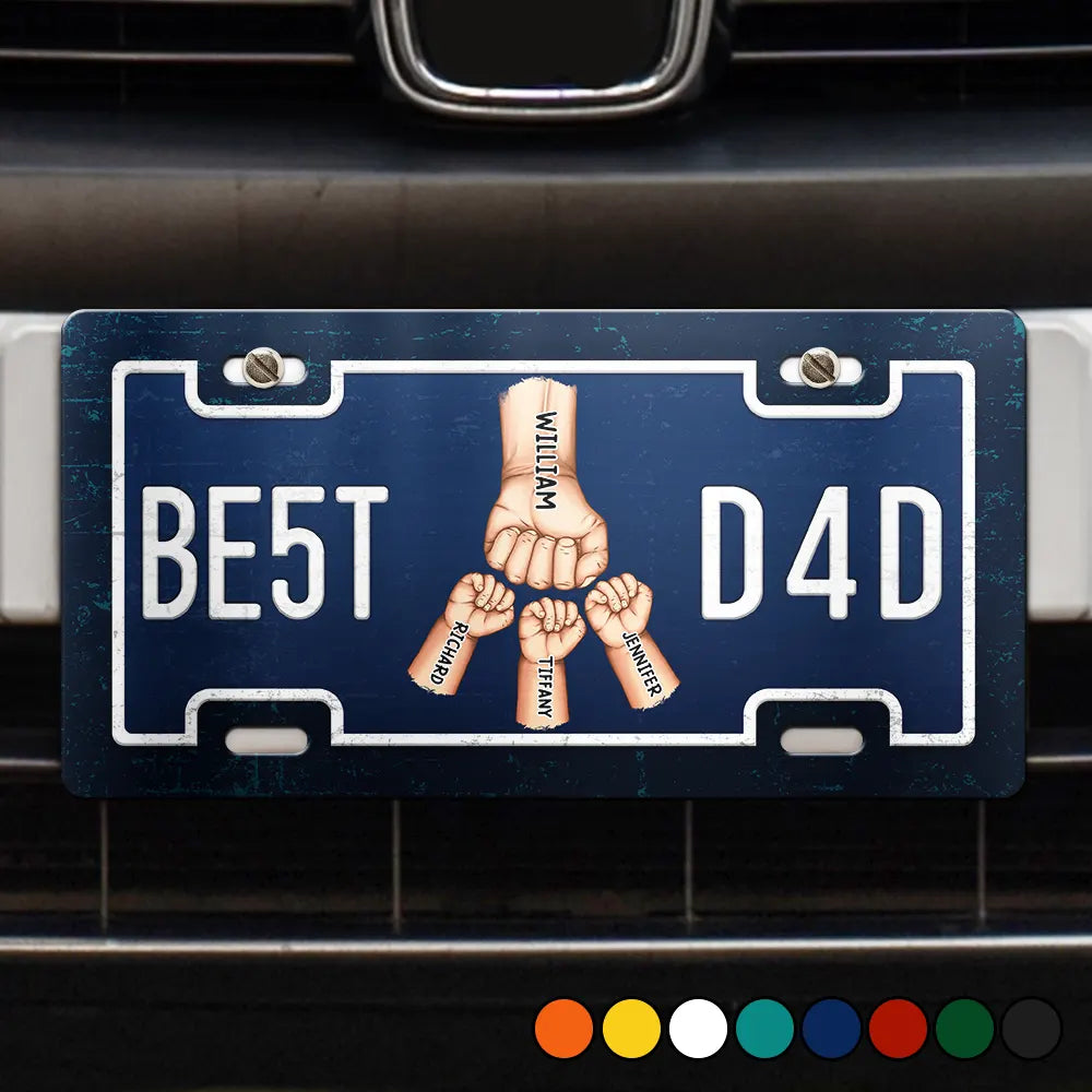 BE5T D4D - Personalized License Plate