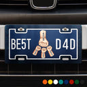 BE5T D4D - Personalized License Plate