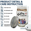 Our Memories Are Countless Our Friendship Is Endless - Personalized Mason Jar Light