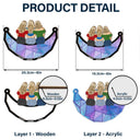 Attrape-soleil personnalisé à suspendre à une fenêtre, « Mes meilleures amies, mes sœurs qui s'embrassent » 