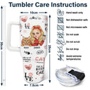 Best Cat Mom Kitten Love - Personalized 40oz Tumbler With Straw