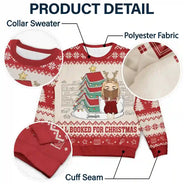 Tous réservés pour Noël - Pull moche unisexe personnalisé 