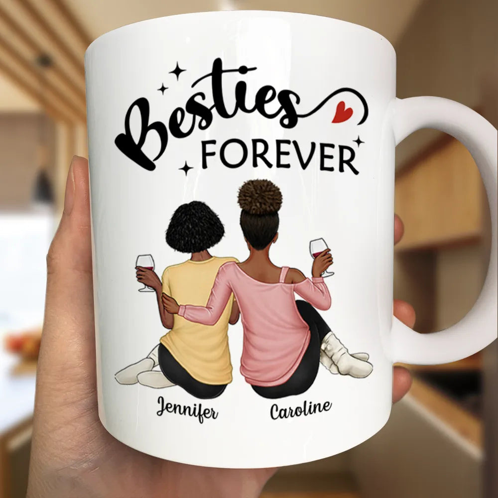Nos souvenirs sont innombrables, notre amitié est sans fin - Mug personnalisé 