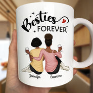 Nos souvenirs sont innombrables, notre amitié est sans fin - Mug personnalisé 