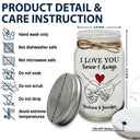 I Love You Forever & Always - Personalized Mason Jar Light