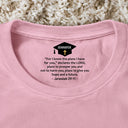 Graduation,Happy,Gift For Kids,Gift For Daughter,Gift For Son,Gift For Sibling,Gift For Sisters,Gift For Brothers,Gift For Bestie,Christian - Faith Over Fear Bible Verse - Personalized T Shirt