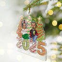 Family Cake, Cookie Trees Christmas Gift For Parent, Kid, Baby - Personalized Cutout Acrylic Ornament