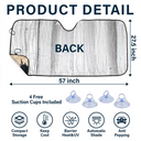 Camping,Campsite,Happy - Family Adventures Camping - Personalized Auto Sunshade