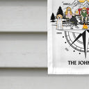 Family Adventures Camping - Personalized Flag