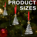 Happy,Family,Christmas - Family And Friends Christmas Tree - Personalized Metal Ornament