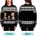 Christmas,Family,Pet Lovers - Family Is The Greatest Gift - Personalized Unisex Ugly Sweater