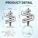 Gift For Couples,Gift For Husband,Gift For Wife,Old Couples,Parents,Gift For Mother,Gift For Father,Gift For Sibling,Gift For Sisters,Gift For Brothers,Family,Love - Family Love Keepsake - Personalized Vertical Rectangle Acrylic Plaque