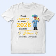 Graduation, Family, Happy - Family Matching Happy Graduation - Personalized T Shirt