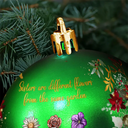 Christmas,Love,Gift For Sisters - Family Sisters Are Different Flowers From The Same Garden - Personalized Ball Ornament