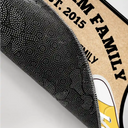 Gift For Mother, Dog Mom, Cat Mom, Pet Mom, Mom - Children, Gift For Father, Dad - Children, Dog Dad, Cat Dad, Pet Dad, Gift For Grandparents, Parents, Gift For Grandpa, Grandpa - Grandkids, Gift For Grandma, Grandma - Grandkids, Dog Lovers, Dog Couple, Cat Lovers, Cat Couple - Family Sneakers And Pet Leash - Personalized Doormat