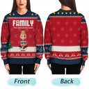 Christmas,Family,Happy - Family Unbreakable Bond - Personalized Unisex Ugly Sweater