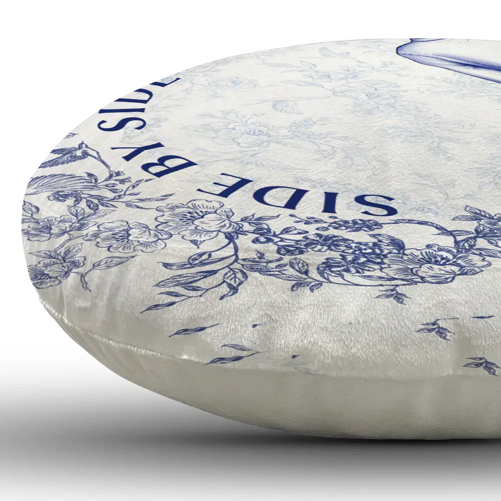 Family,Gift For Men,Gift For Women,Gift For Husband,Gift For Wife,Gift For Mother,Gift For Father,Gift For Grandpa,Gift For Grandma,Gift For Grandparents,Long Distance,Love,Christmas - Family Will Always Be Connected By Heart - Personalized Heart Shaped Pillow