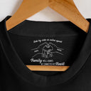 Gift For Women,Gift For Mother,Gift For Grandma,Happy,Gift For Father,Gift For Grandpa,Family,Gift For Yourself - Family Will Always Be Connected By Heart - Personalized T Shirt