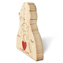 Family Lions - Gift For Parents, Father, Mother - Personalized Custom Shaped Wooden Puzzle