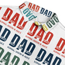 Gift For Father,Summer,Happy - Father Dad The Man The Myth The Legend - Personalized Hawaiian Shirt