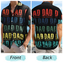 Gift For Father,Summer,Happy - Father Dad The Man The Myth The Legend - Personalized Hawaiian Shirt
