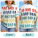 Gift For Father,Summer,Happy - Father Dad The Man The Myth The Legend - Personalized Hawaiian Shirt
