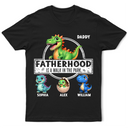 Gift For Father,Humorous,Icon - Fatherhood Is A Walk In The Park - Personalized T Shirt