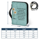 Christmas,Christian,Gift For Yourself - Favorite Bible Verse With Birth Month Flower - Personalized Bible Cover