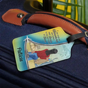 Happy,Gift For Yourself,Gift For Women,Gift For Men,Travel - Fill Your Life With Adventures - Personalized Luggage Tag
