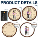 Christmas,Pregnant Mom,New baby - First Christmas In Mommy's Belly - Personalized 2-Layered Wooden Ornament