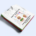 New Dad, Gift For Father, Happy - First Father Day With Baby - Personalized Combo T Shirt And Baby Onesie