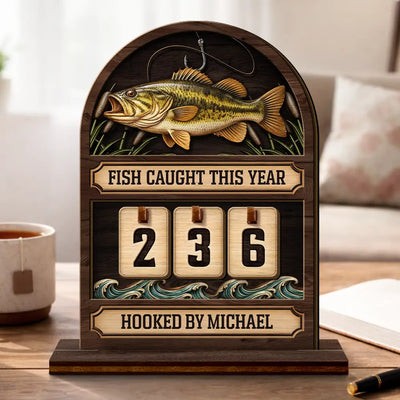 2-Layered Wooden Tracker Sign