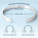 Gift For Women, Gift For Yourself, Gift For Mother, Love, Gift For Grandma - Floral Mum's Garden - Personalised Bangle Bracelet Cuff