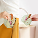 Gift For Yourself,Travel,Gift For Women,Summer,Happy - Flower Butterfly Monogram - Personalized Jewelry Box With Handle