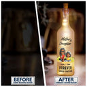 Mom - Daughters (Adult),Gift For Mother,Love - Forever Linked Together - Personalized Bottle Light