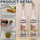 Mom - Daughters (Adult),Gift For Mother,Love - Forever Linked Together - Personalized Bottle Light