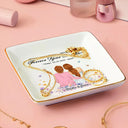 Gift For Mother,Wedding,Mom - Daughters (Adult),Love - Forever Your Daughter - Personalized Ring Dish