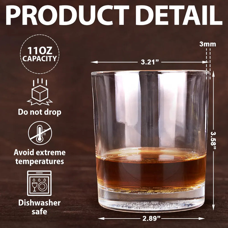 Gift For Couples, Gift For Husband, Gift For Boyfriend, Love - Forever Your Whiskey Shot - Personalized Engraved Whiskey Glass