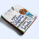 Nurse,Gifts For Colleagues,Gift For Bestie,Happy - Forget Glass Slippers This Princess Wears Scrubs - Personalized T Shirt