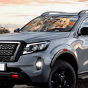 Gift For Yourself,Dog Lovers,Dog Mom,Dog Dad - Friends Fur-ever - Personalized Auto Sunshade