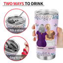 Mom - Daughters (Adult),Gift For Daughter,Happy, Top Market - From Mom To Badass Daughter - Personalized Tumbler