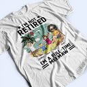 Gift For Grandma,Grandma,Grandkids,Beach - Full-time Grandma Beach View - Personalized T Shirt