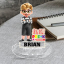 Gift For Kids,Funny - Funny Back To School - Personalized Acrylic Shaking Stand