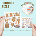 Pet Lovers - Funny Cat - Personalized Custom Vinyl Sticker Sheet